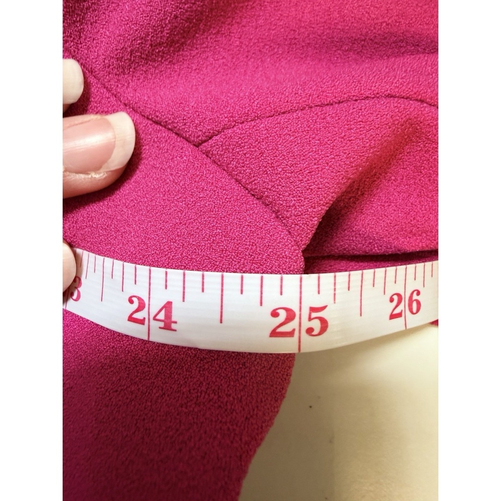 NEW $349 Tahari ASL Skirt Suit Womens Sz 18W 2 Pc Set Pink Belted Blazer Midi - Picture 14 of 16